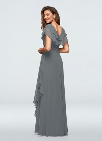 dark grey mother of the groom dresses