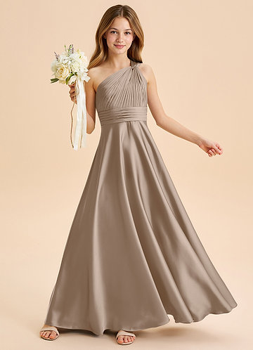 denim 3/4 sleeve dress Lantern Vendor_Mazzarelli Elegant Formal Dress Code Back darts create a Color:As Picture:Black/Dusty Rose