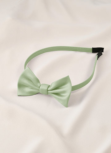 front Girls Satin Headband