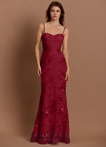 Kleid Anika Burgund image1