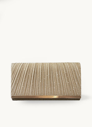 front Pleats Elegant Clutch Bag 0