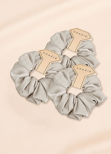 front Bridesmaid Stretch Satin Over Size Scrunchies