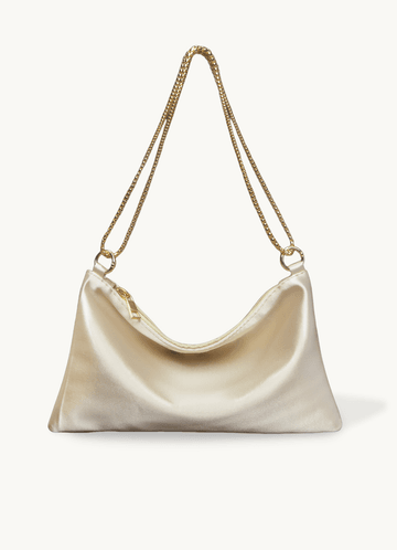 front Metallic Chain Underarm Bag