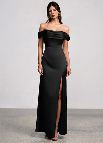 Robe Longue Noir Nerida image1