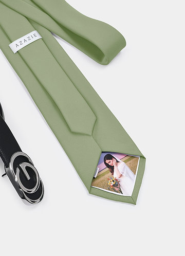 front Custom Photo Tie Personalized Necktie