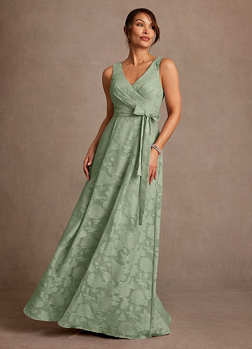 Dusty Sage & Sage Green Mother of the Bride DressesAzazie