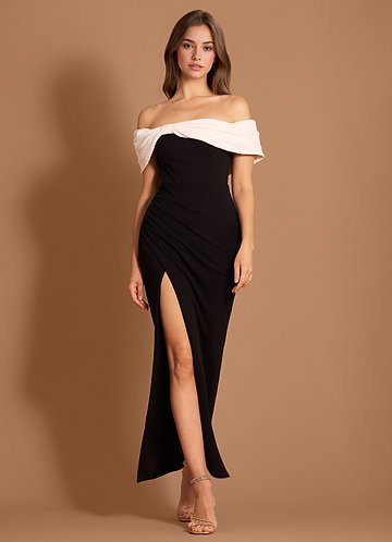 Robe Longue Noir Eirian image1