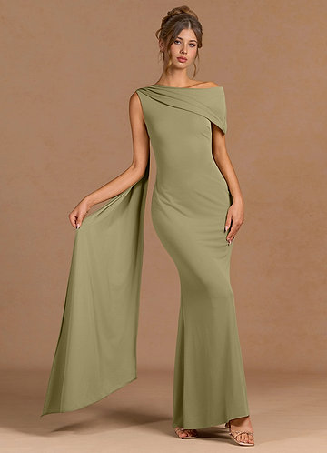 Rivka Bean Green Maxi Dress image1