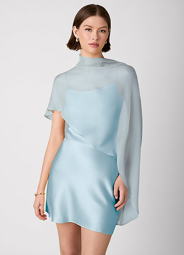 Vestido Azul Cielo Mini Crystle image1