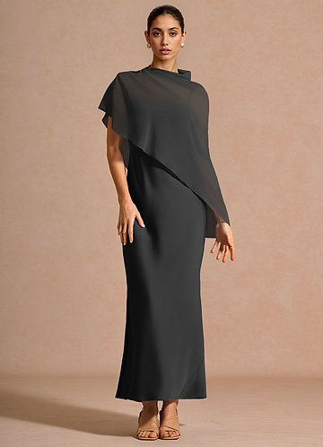 Robe Longue Noir Elinae image1