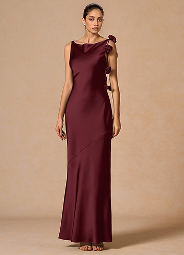 Athelstan Wine Maxi Dress front