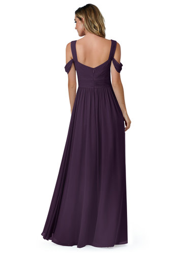 plum colored bridesmaid dresses