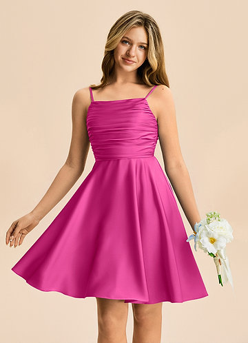 Fuchsia Junior Bridesmaid Dresses