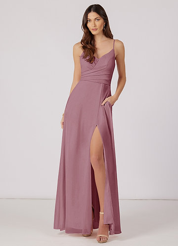 MAUVE Bridesmaid Dress/ CUSTOM LeNGTHS/ Convertible Dress