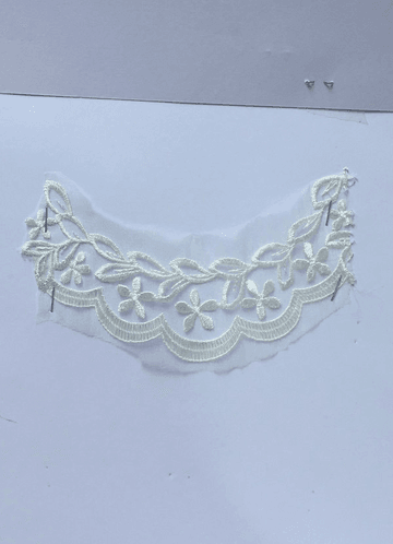 front_PP0288 B-82-33婚纱米白花边