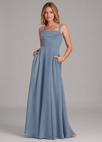 Dusty Blue Plus Size Bridesmaid Dresses | Azazie