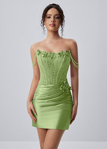 emerald green hoco dresses Homecoming Dress T262009 Rustic All-Over Tulle Style:Blouse ONLY no-returns:2026-08-19_2028-09-19 Tight honeymoon and other occasions.