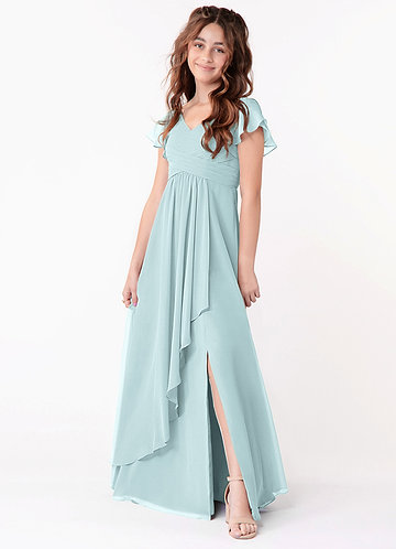 Mist Junior Bridesmaid Dresses | Azazie Mist Junior Bridesmaid Dresses | Azazie