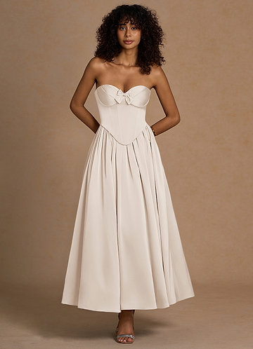 Eloise Cream Maxi Dress image1