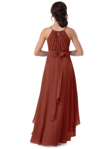 Terracotta Junior Bridesmaid Dresses 