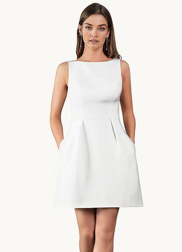 Robe Courte Blanc Mignon image1