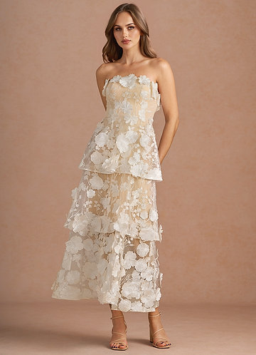 Patricia White Maxi Dress image1
