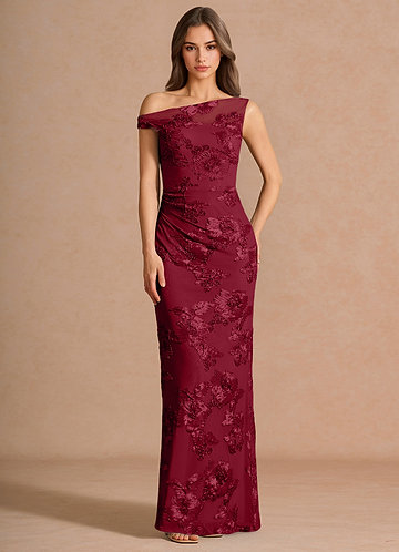Vestido Borgoña Maxi Melian image1