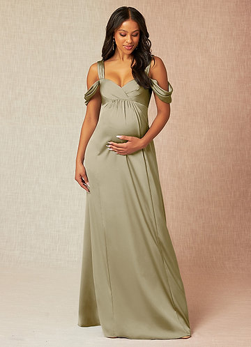 Moss Green Maternity Bridesmaid Dresses | Azazie