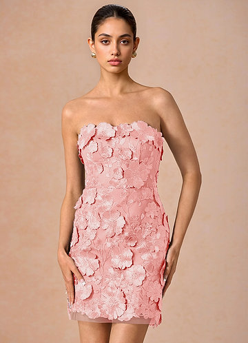 Della Pink Mini Dress image1
