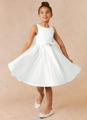 Ivory Junior Bridesmaid Dresses | Azazie