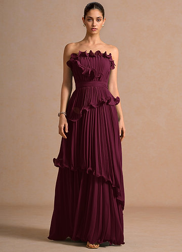 Marieline Merlot Maxi Dress image1