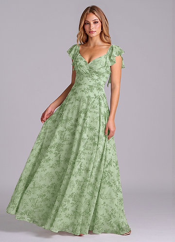 slim fit dress slacks Simple Dark Green Velvet Mismatched Long Custom Bridesmaid Dresses , BN1186 main image 0