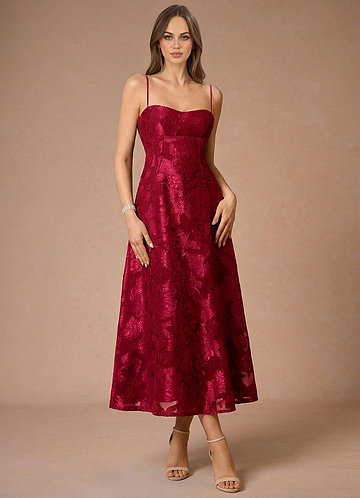 vestido Meio-dia Vermelho Rubi Hollis image1