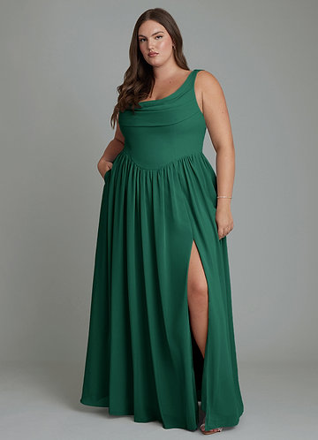 Emerald Plus Size Bridesmaid Dresses