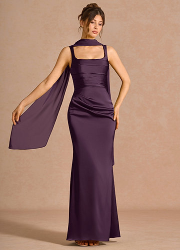 Kleid Hadiya Dunkelviolett image1