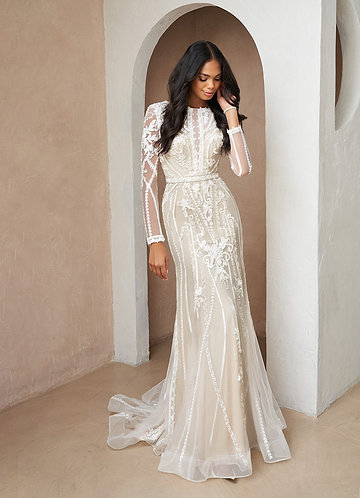 Long Sleeve Wedding Dresses u0026 Gowns | Azazie