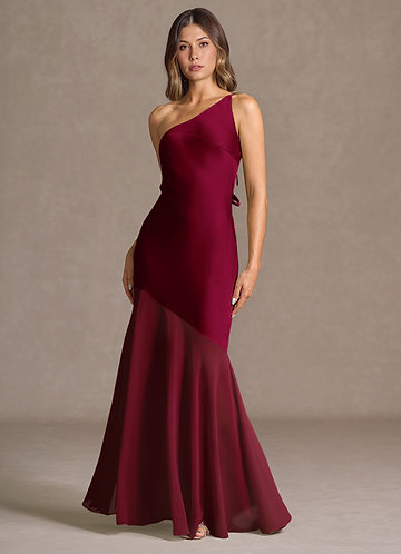 Fatima Merlot Maxi Dress image1