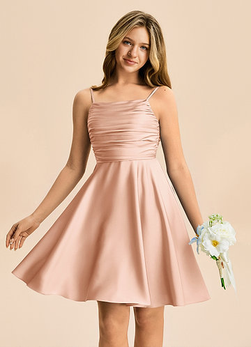 Rose Gold Junior Bridesmaid Dresses | Azazie