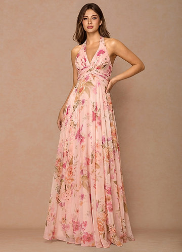 Halter Wedding Guest Dresses | Azazie