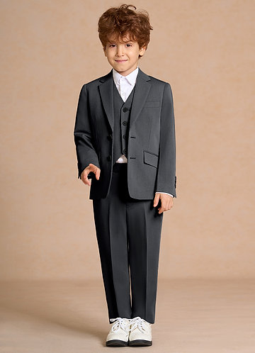 front Oliver Carbón Traje de 3 piezas para niños