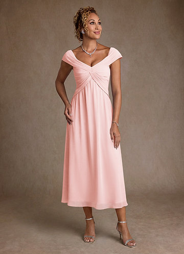 Blushing Pink Bridal Shower Mother Of The Bride Dresses | Azazie Blushing Pink Bridal Shower Mother Of The Bride Dresses | Azazie