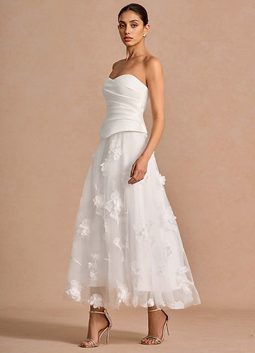 Jovette White Alabaster Maxi Dress image1