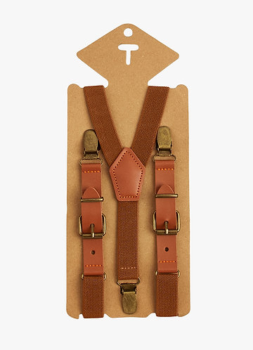 front Boy's Three-Clip Suspenders