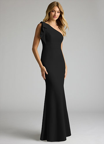 crepe bridesmaid dresses uk Black Stretch Navy Peter Pan Collar maxi coat Option:without warm insulation bias cut to ensure