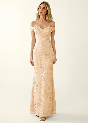 Lowlala Yellow Lace Prom Dress image1