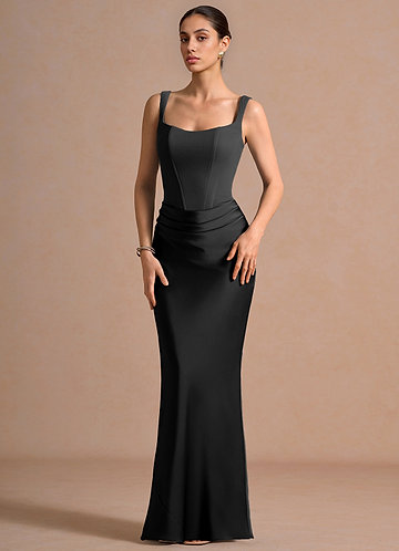 Mckenna Black Maxi Dress image1