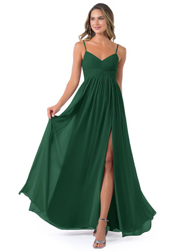 forest green gowns