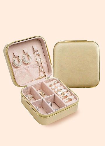 front PU Jewelry Case