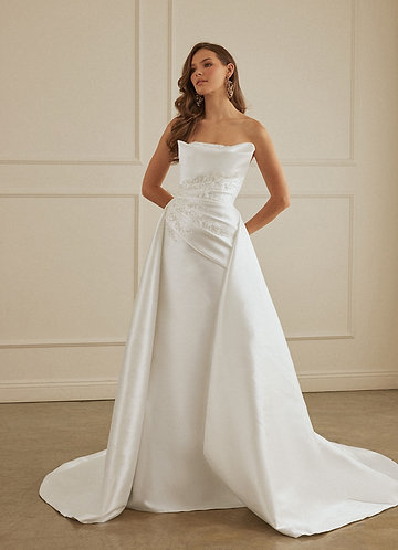 Christian Siriano Bridal for Azazie 2002 Wedding Dresses Hand-Beaded Mikado Mermaid Gown image1