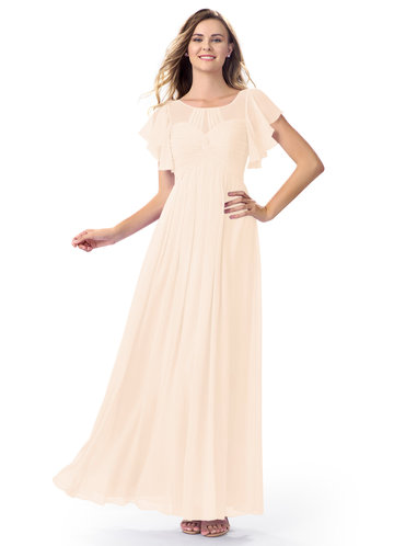 azazie pearl pink